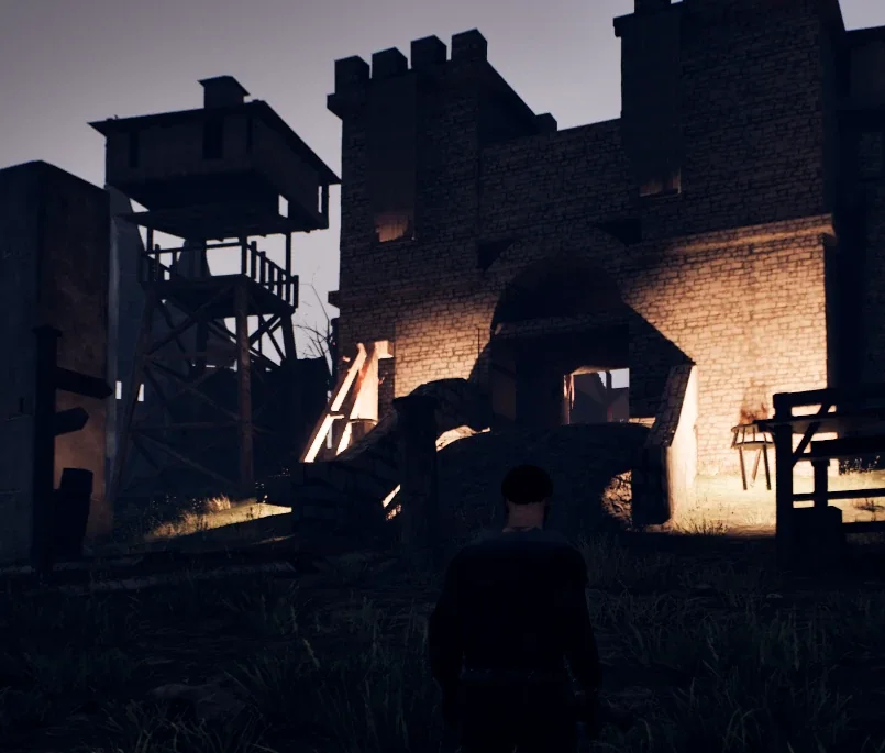 In-game: approaching the Watch (work in progress)